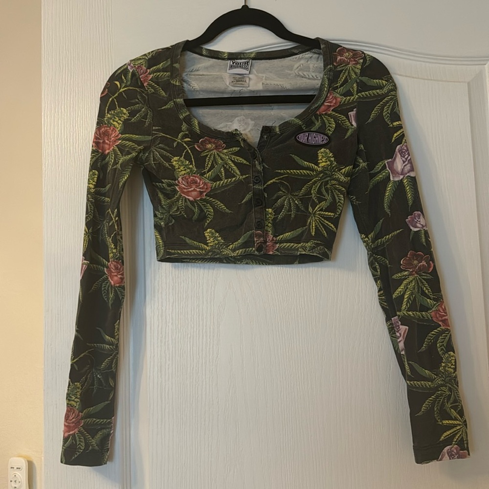 Your Highness Herbal Crop, size XS